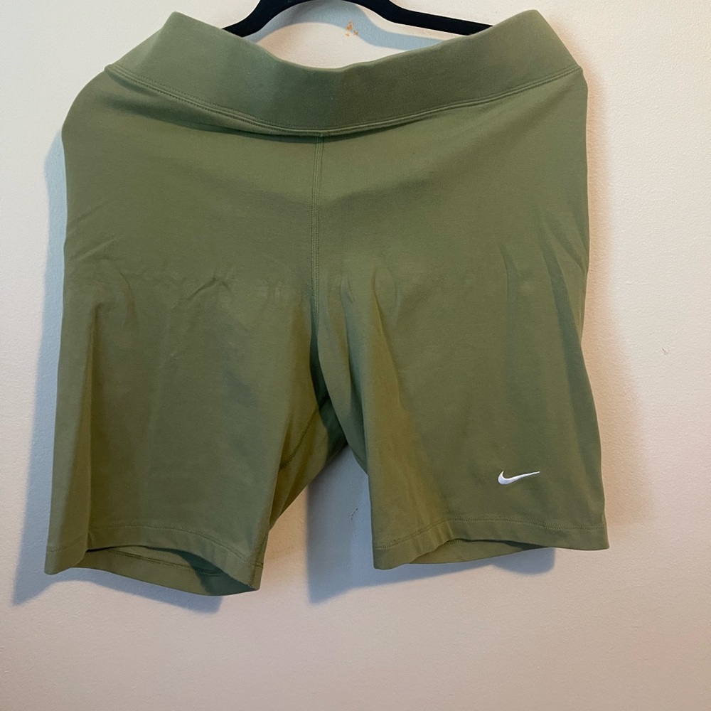 Nike Women's Olive Athletic Shorts
